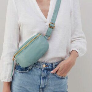 Fern Pale Green Belt Bag